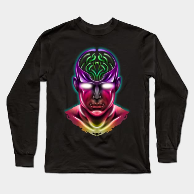 ENERGY Long Sleeve T-Shirt by AWANG ART STUDIO